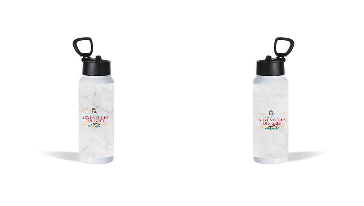 20oz Stainless Steel Water Bottle – Ashley Hann Adventures Off Grid