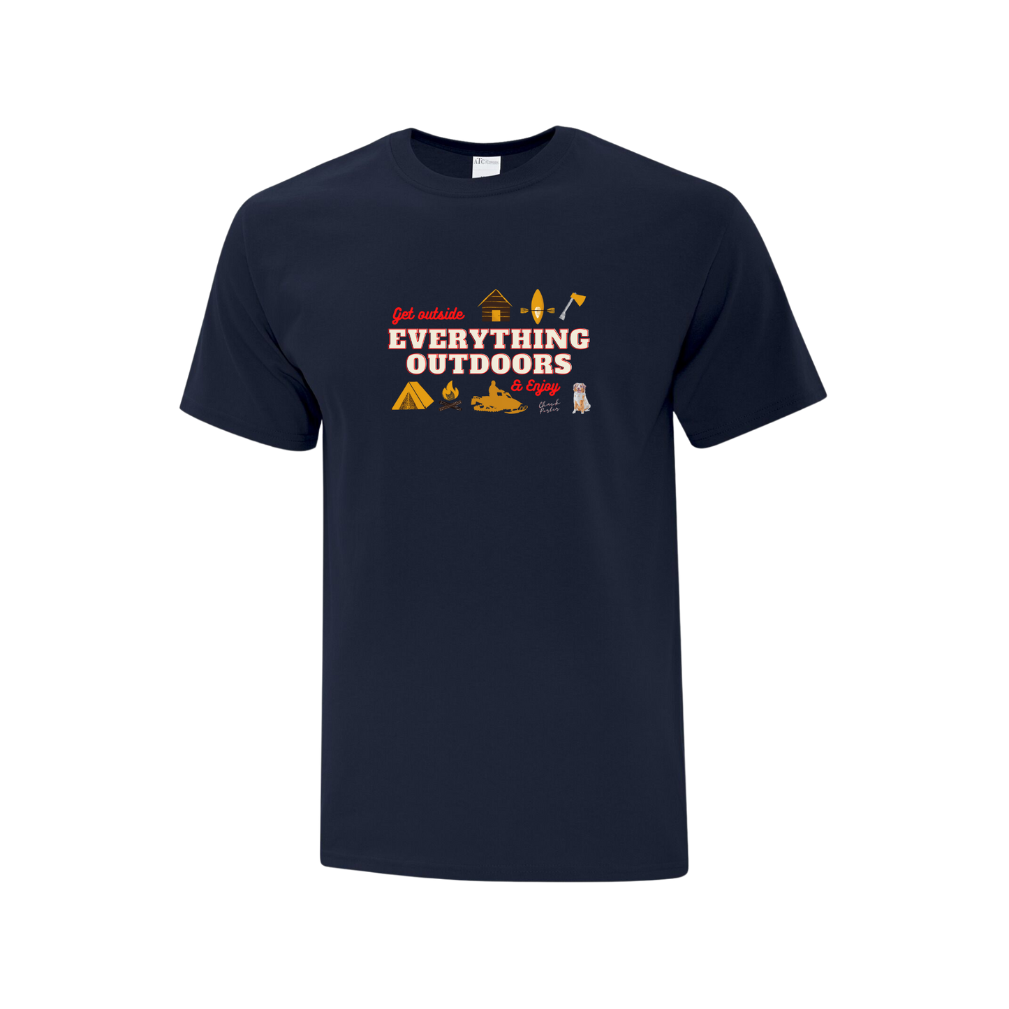 Chuck Porter Everything Outdoors Adult Tee