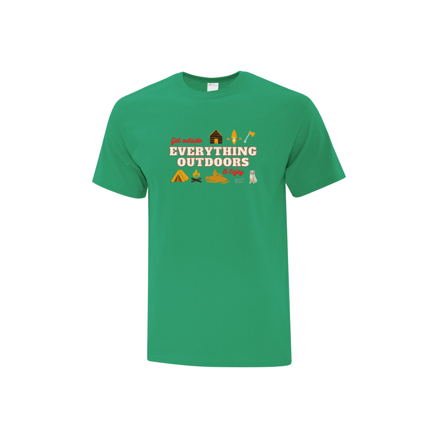 Chuck Porter Everything Outdoors Adult Tee