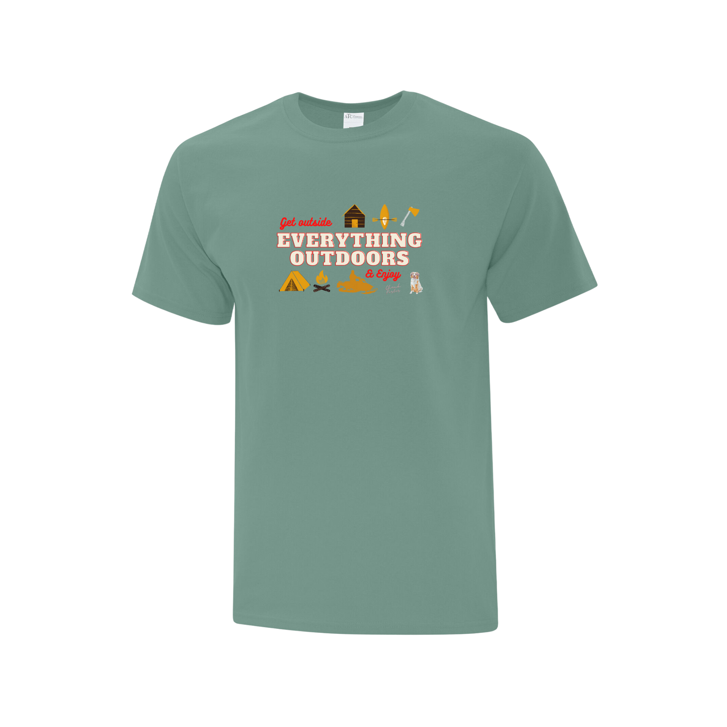 Chuck Porter Everything Outdoors Adult Tee