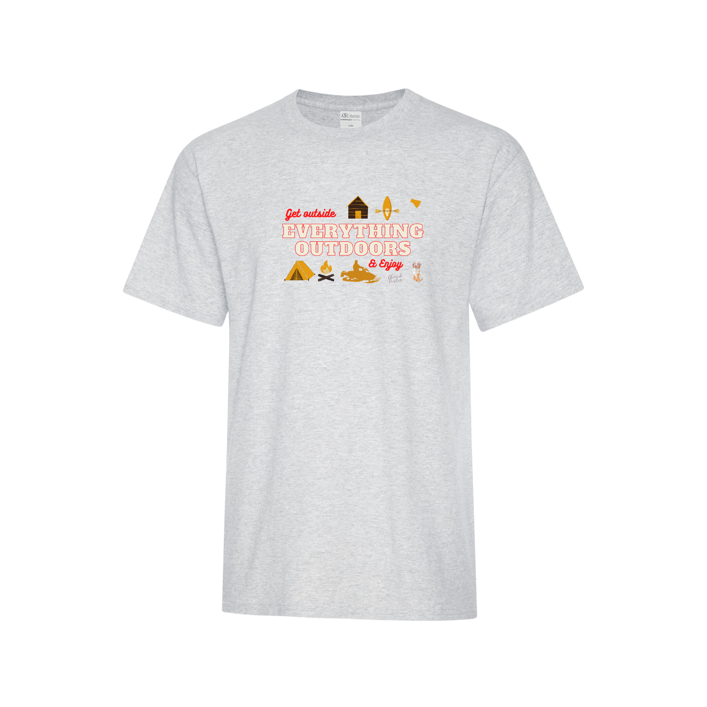 Chuck Porter Everything Outdoors Adult Tee