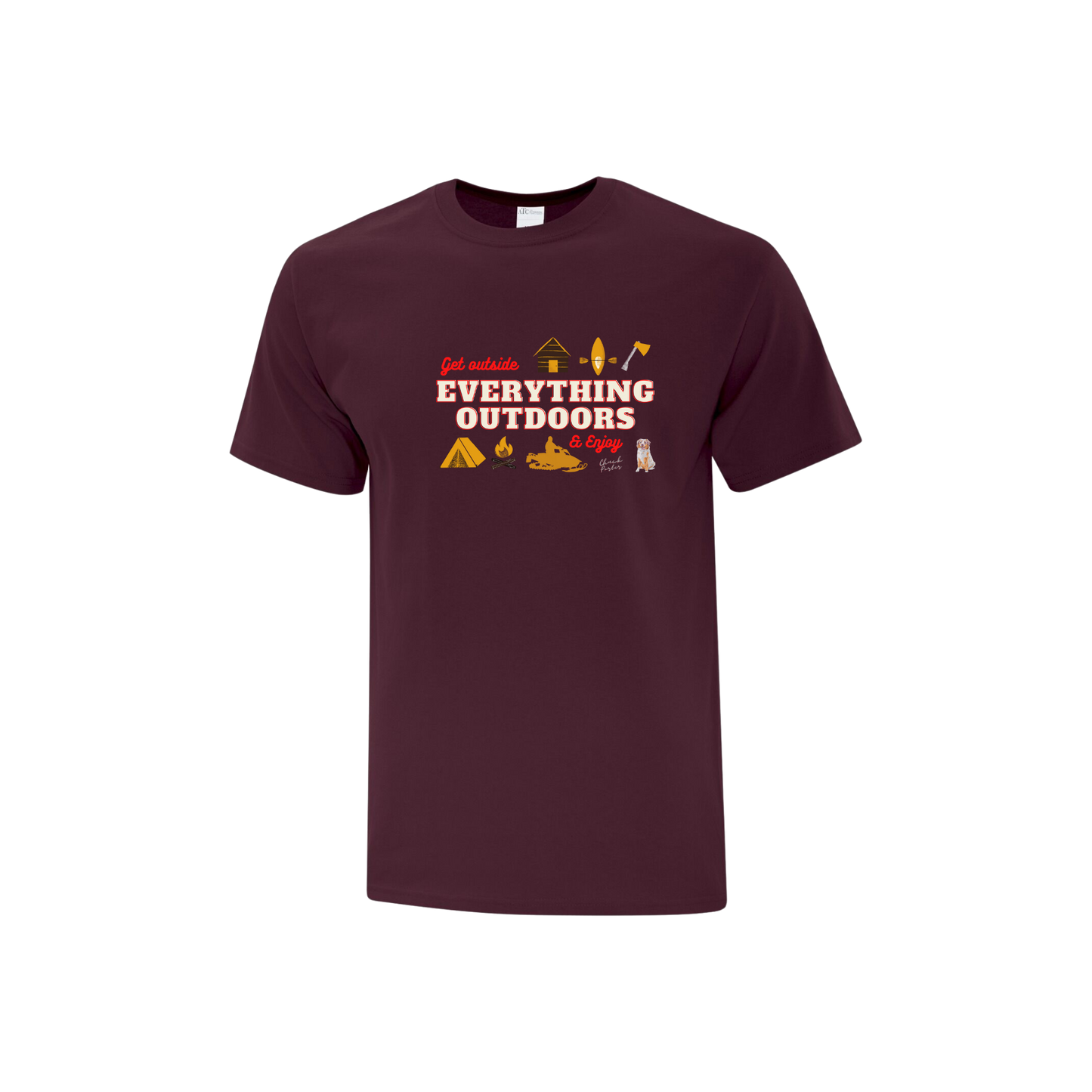 Chuck Porter Everything Outdoors Adult Tee