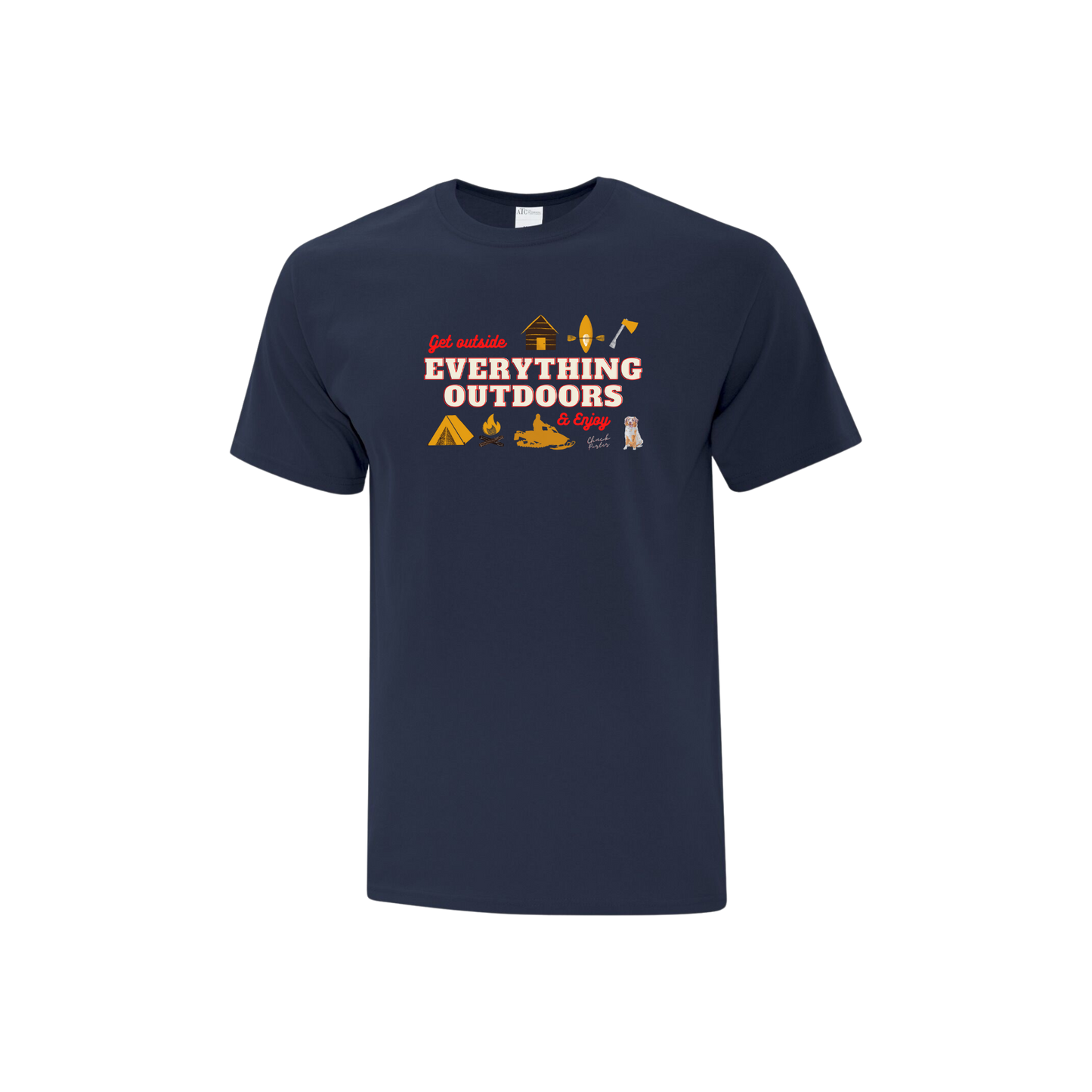 Chuck Porter Everything Outdoors Adult Tee