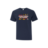 Chuck Porter Everything Outdoors Adult Tee