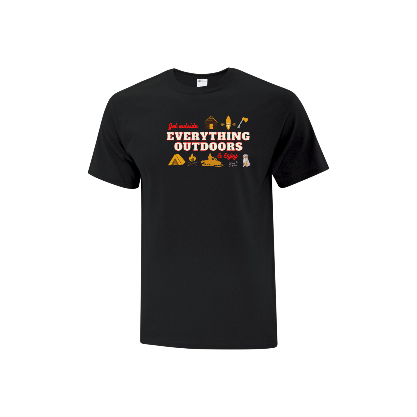Chuck Porter Everything Outdoors Adult Tee