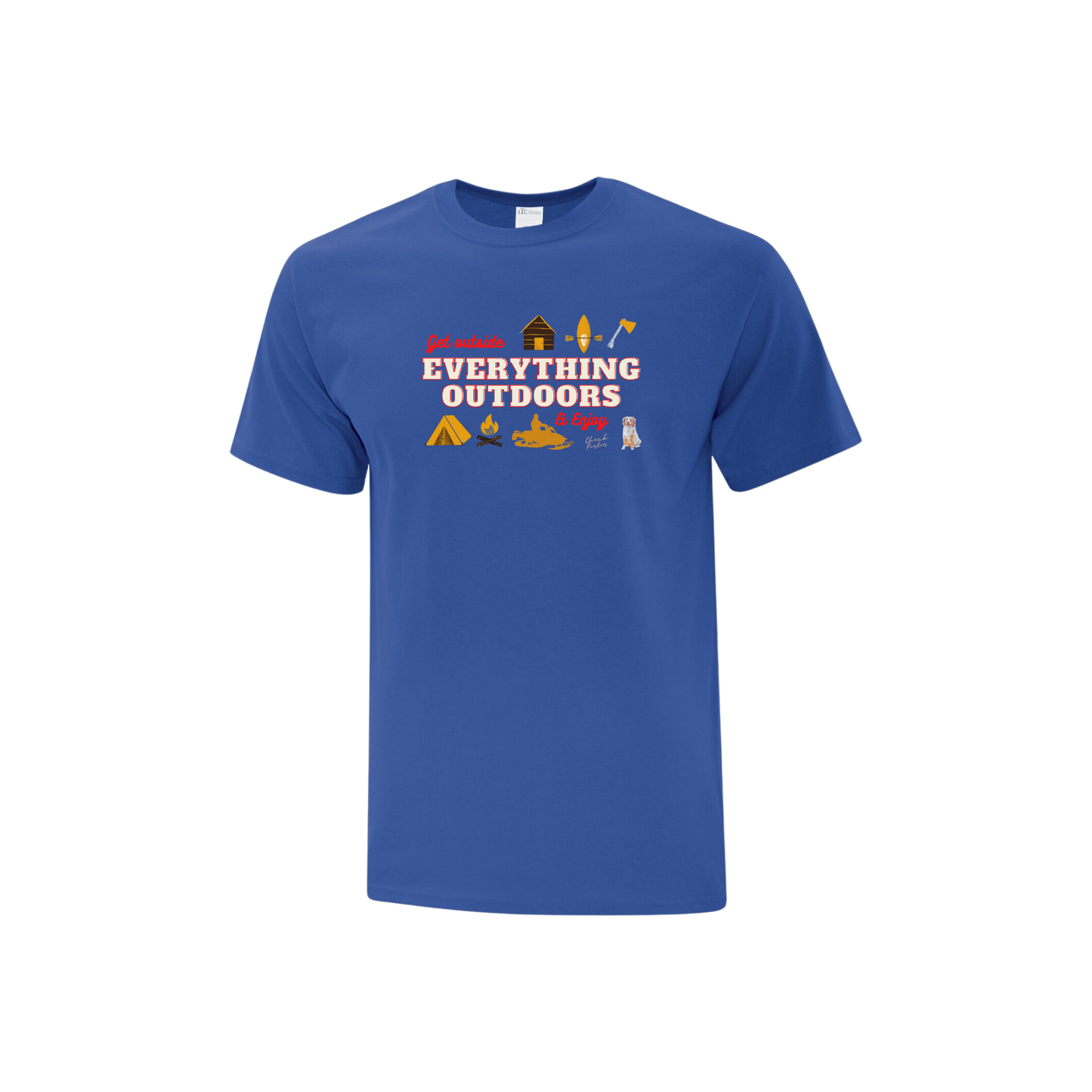 Chuck Porter Everything Outdoors Adult Tee