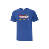 Chuck Porter Everything Outdoors Adult Tee