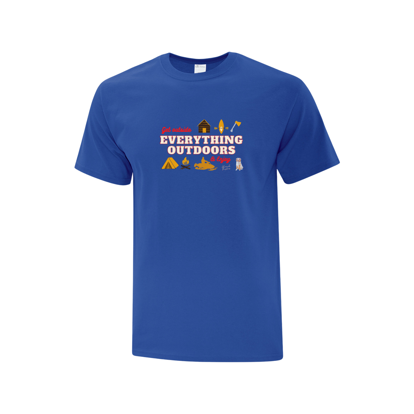 Chuck Porter Everything Outdoors Adult Tee