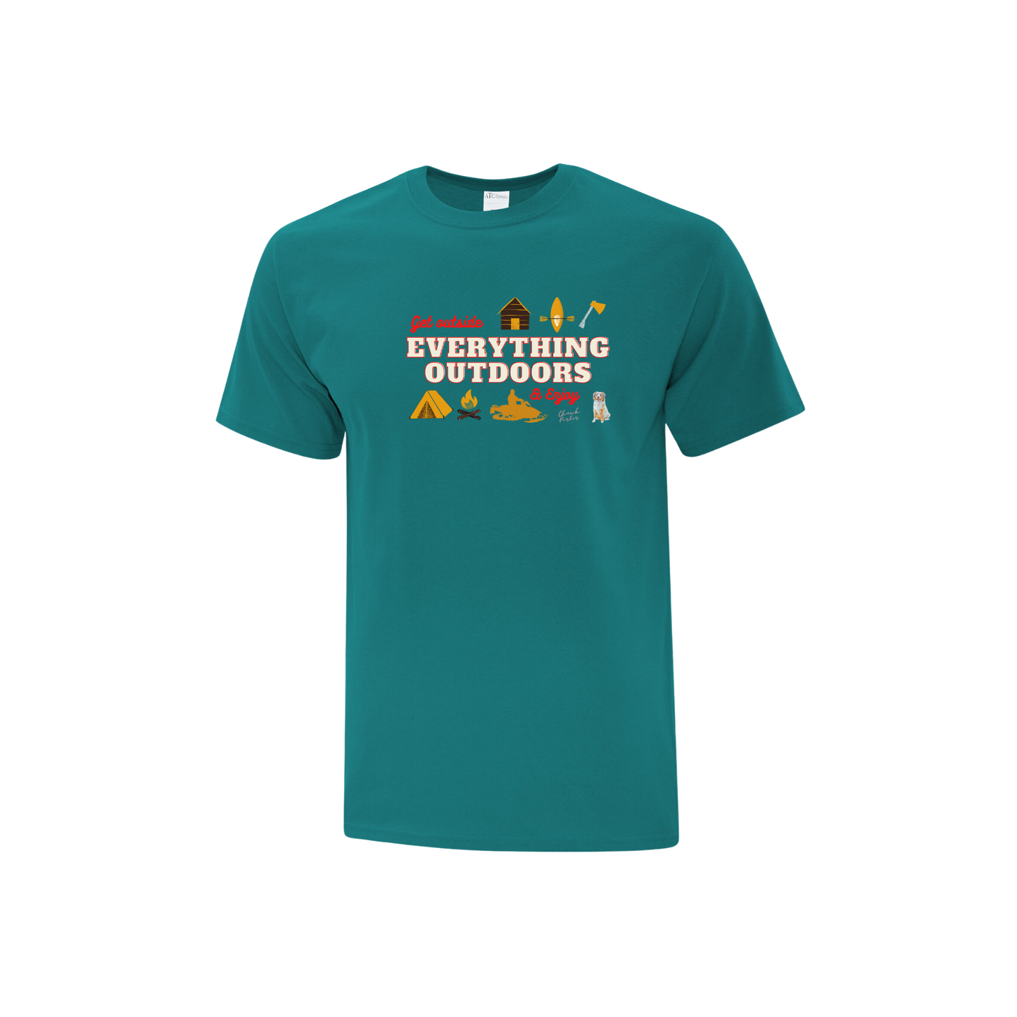 Chuck Porter Everything Outdoors Adult Tee