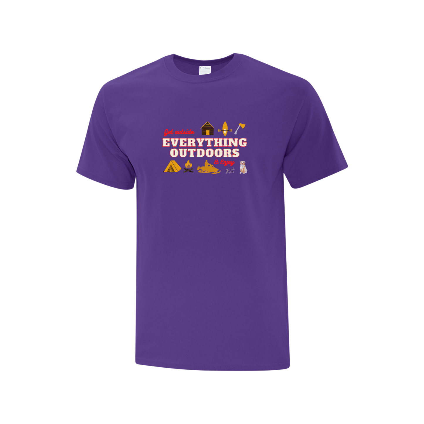 Chuck Porter Everything Outdoors Adult Tee