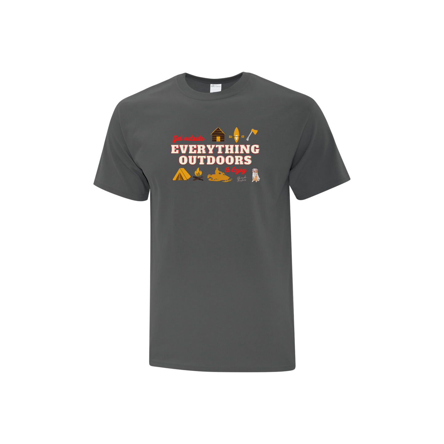Chuck Porter Everything Outdoors Adult Tee