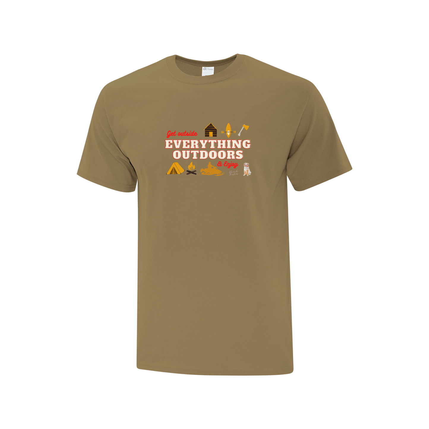Chuck Porter Everything Outdoors Adult Tee