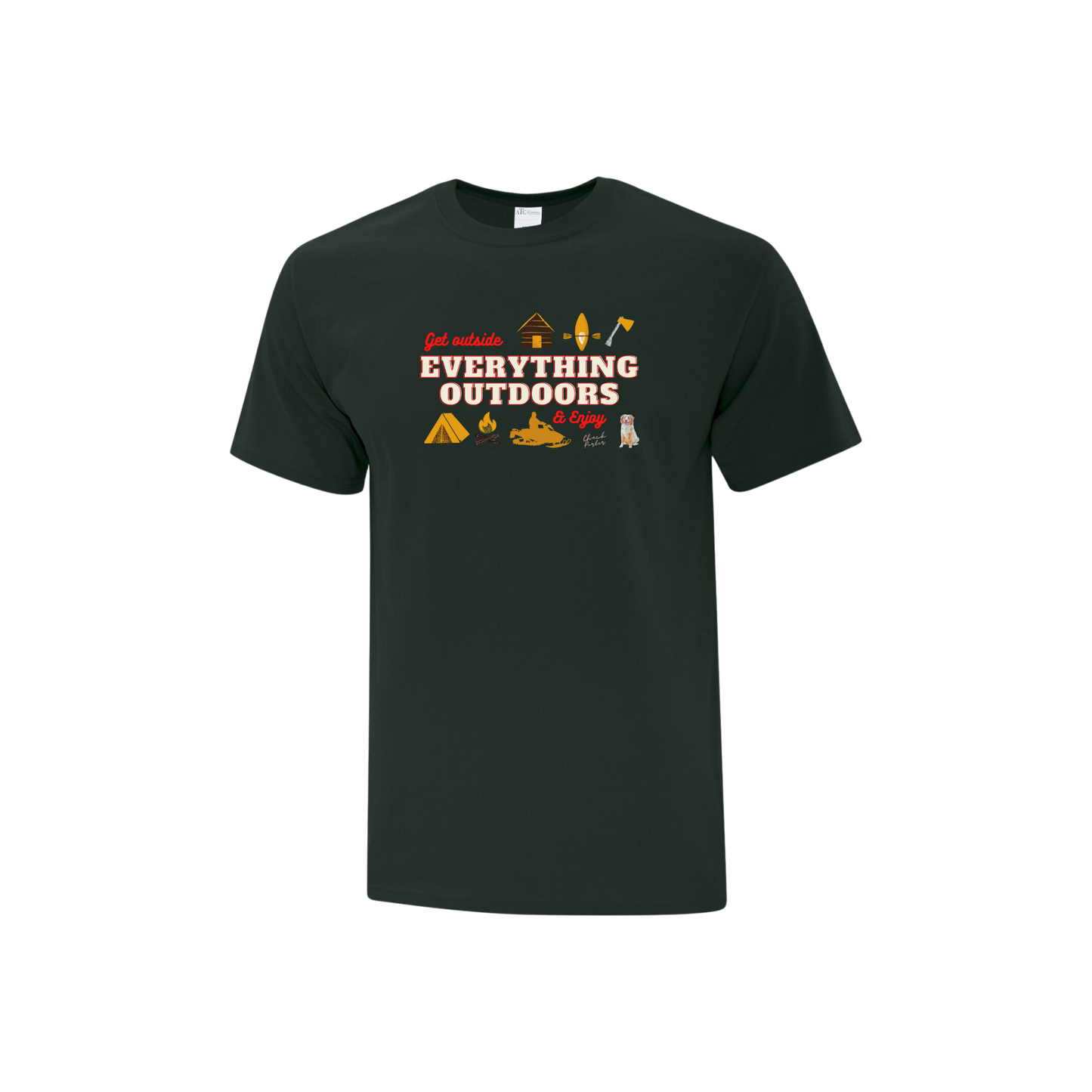 Chuck Porter Everything Outdoors Adult Tee