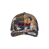 NL Ghost Wolf Retro Trucker Cap