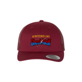 NL Ghost Wolf Retro Trucker Cap