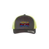 NL Ghost Wolf Retro Trucker Cap