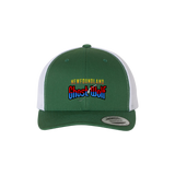 NL Ghost Wolf Retro Trucker Cap