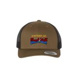 NL Ghost Wolf Retro Trucker Cap