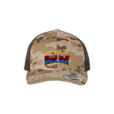 NL Ghost Wolf Retro Trucker Cap