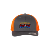 NL Ghost Wolf Retro Trucker Cap