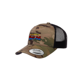 NL Ghost Wolf Retro Trucker Cap