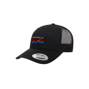 NL Ghost Wolf Retro Trucker Cap