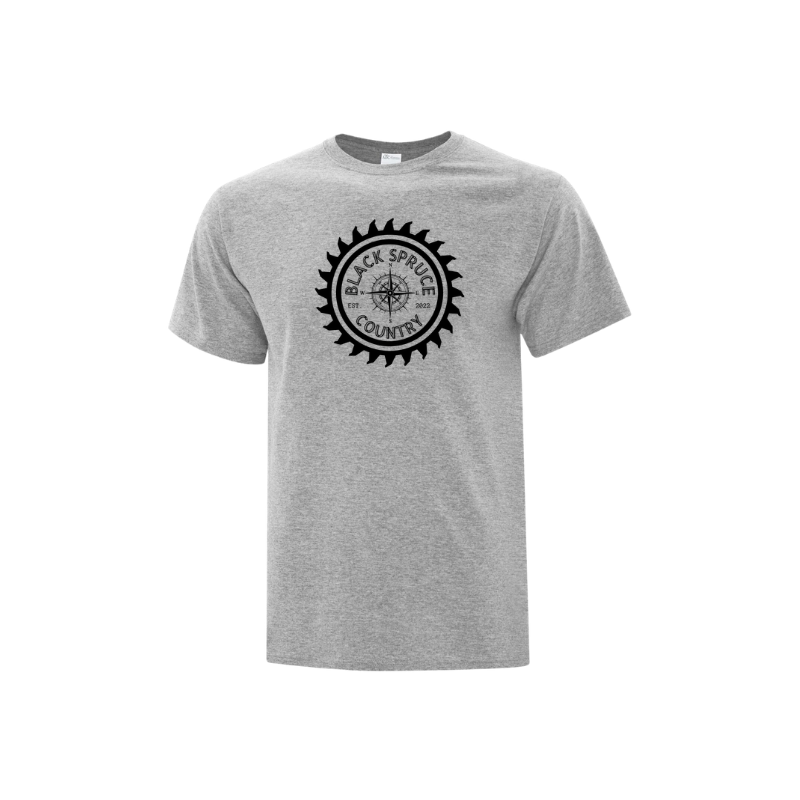 Black Spruce Country Adult Cotton Tee