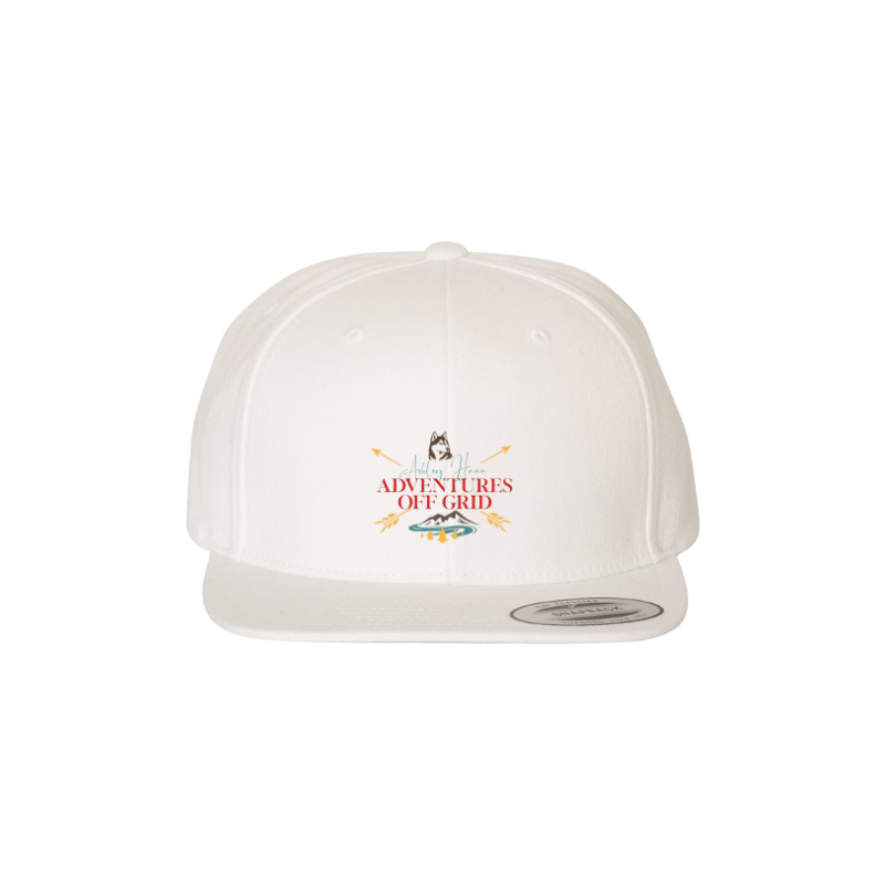 Ashley Hann Adventures Off Grid Premium Flat Bill Snapback Cap