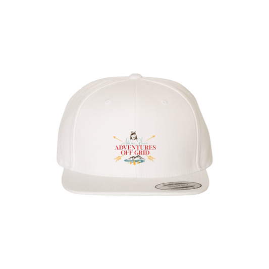 Ashley Hann Adventures Off Grid Premium Flat Bill Snapback Cap