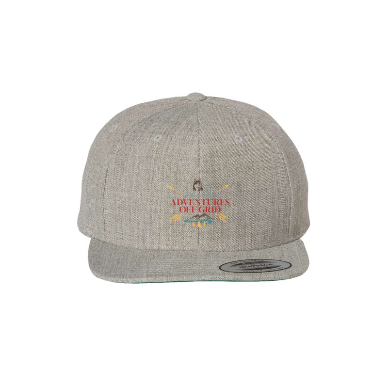 Ashley Hann Adventures Off Grid Premium Flat Bill Snapback Cap