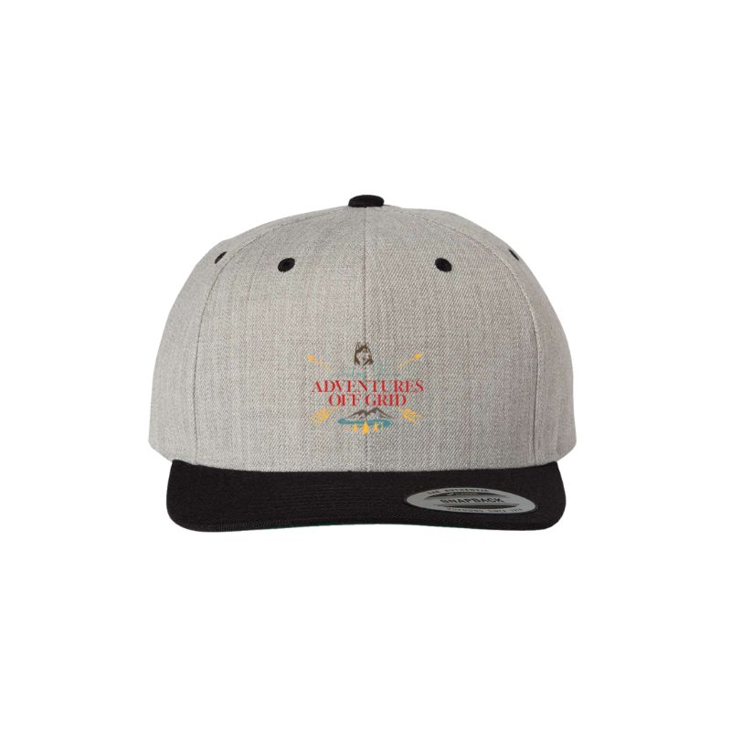 Ashley Hann Adventures Off Grid Premium Flat Bill Snapback Cap