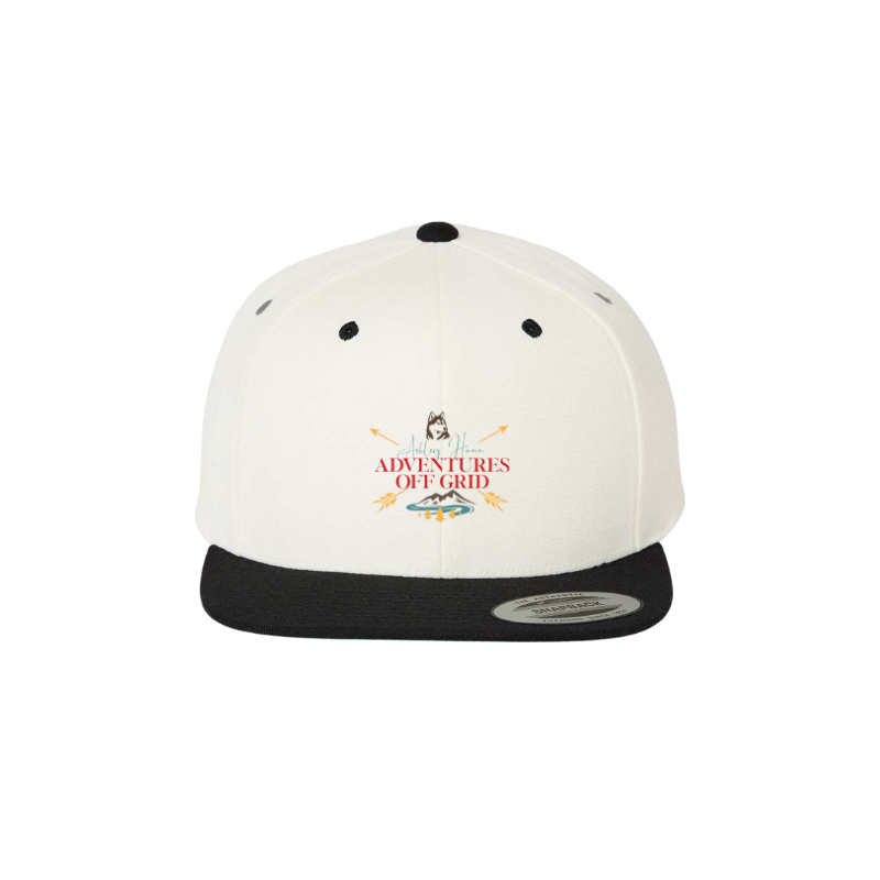 Ashley Hann Adventures Off Grid Premium Flat Bill Snapback Cap