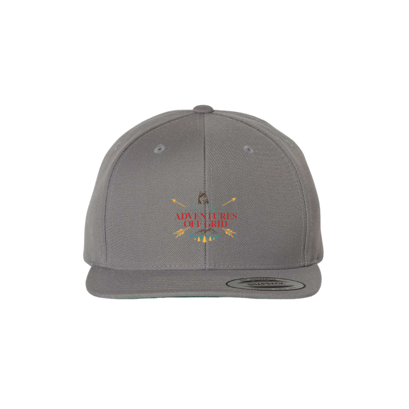 Ashley Hann Adventures Off Grid Premium Flat Bill Snapback Cap