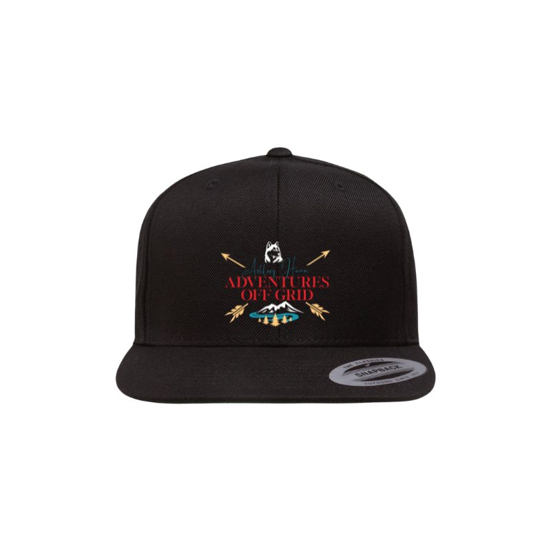 Ashley Hann Adventures Off Grid Premium Flat Bill Snapback Cap