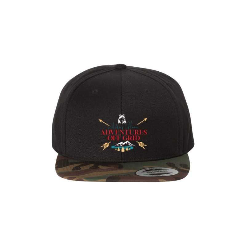 Ashley Hann Adventures Off Grid Premium Flat Bill Snapback Cap