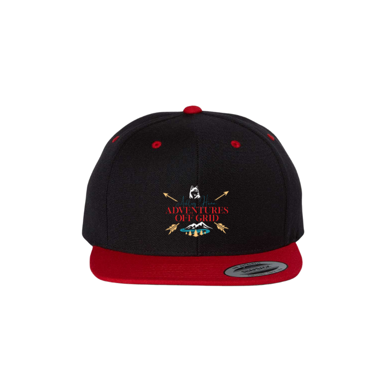 Ashley Hann Adventures Off Grid Premium Flat Bill Snapback Cap