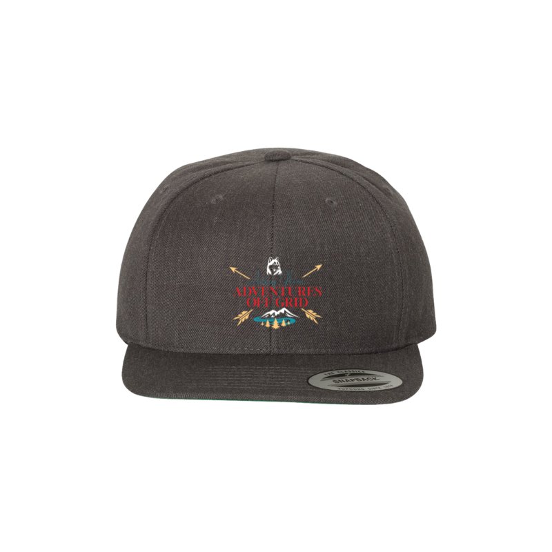 Ashley Hann Adventures Off Grid Premium Flat Bill Snapback Cap
