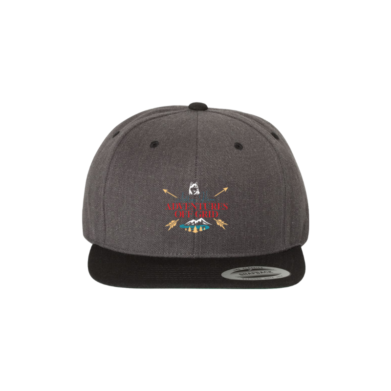 Ashley Hann Adventures Off Grid Premium Flat Bill Snapback Cap