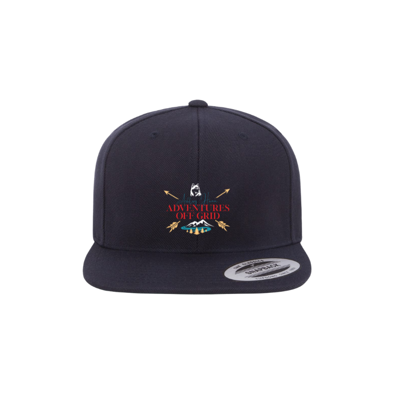Ashley Hann Adventures Off Grid Premium Flat Bill Snapback Cap