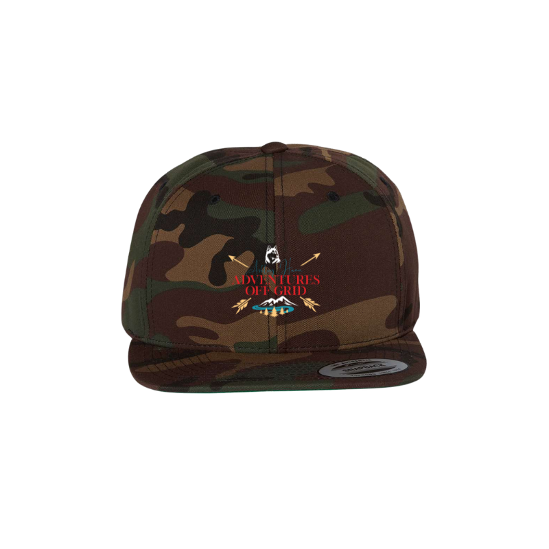 Ashley Hann Adventures Off Grid Premium Flat Bill Snapback Cap