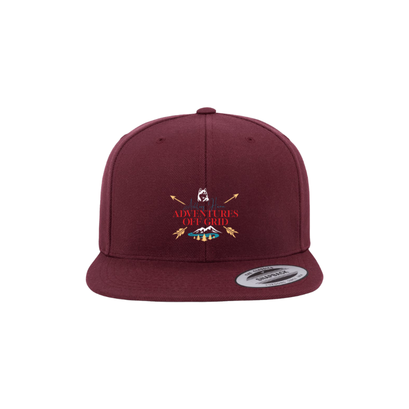 Ashley Hann Adventures Off Grid Premium Flat Bill Snapback Cap