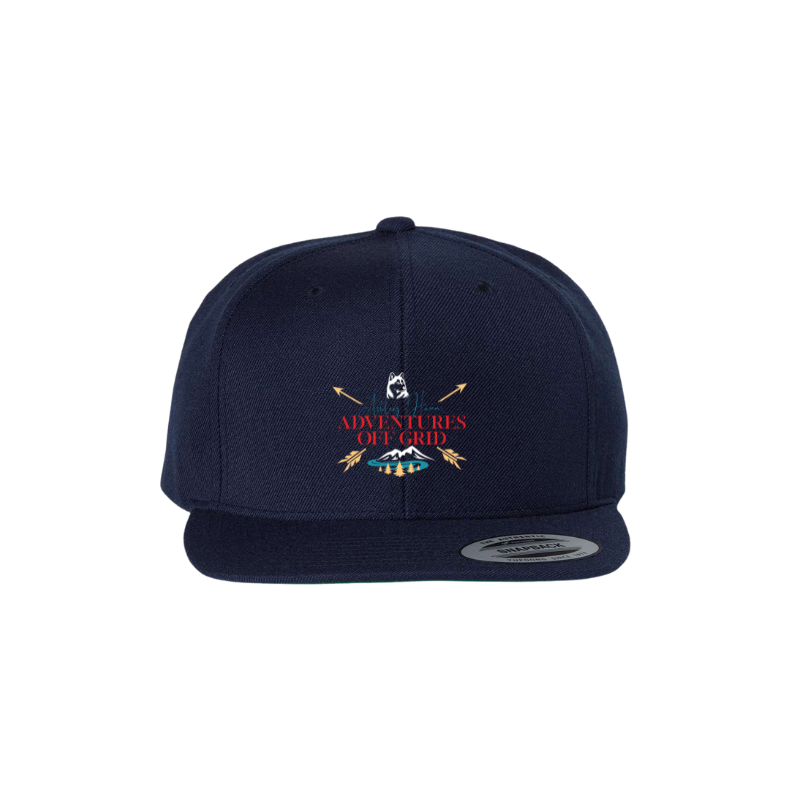 Ashley Hann Adventures Off Grid Premium Flat Bill Snapback Cap