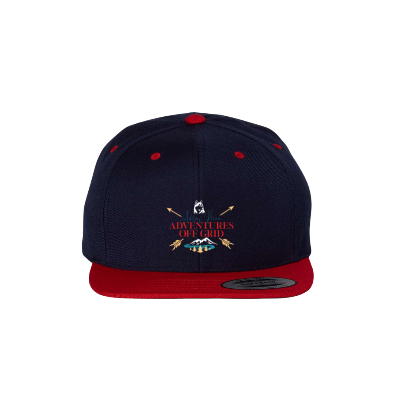 Ashley Hann Adventures Off Grid Premium Flat Bill Snapback Cap