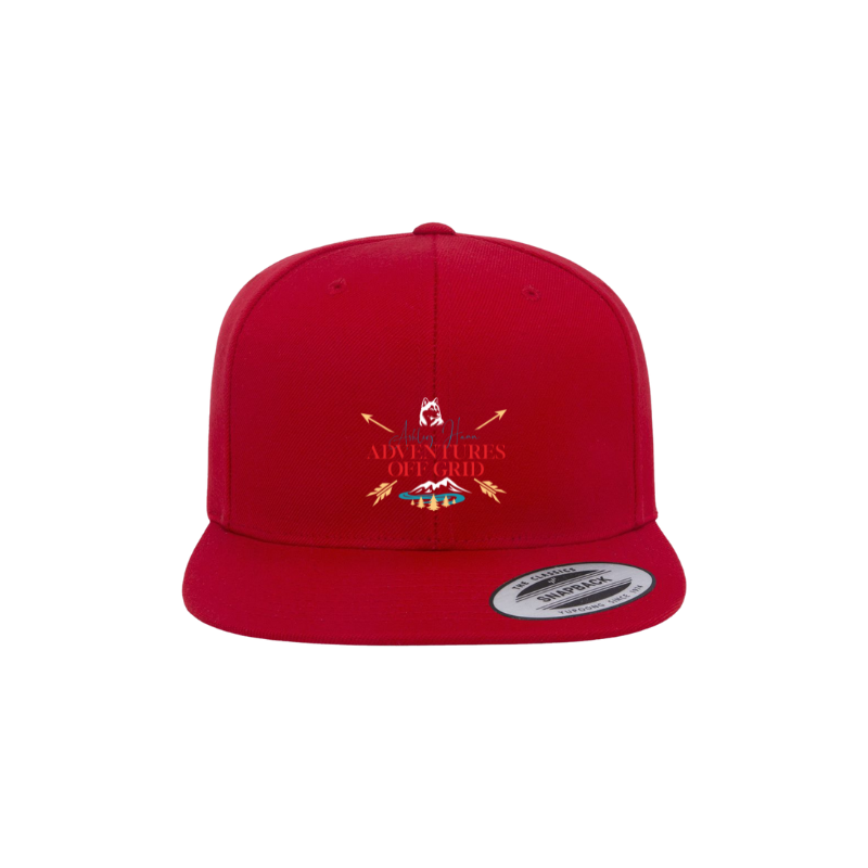 Ashley Hann Adventures Off Grid Premium Flat Bill Snapback Cap