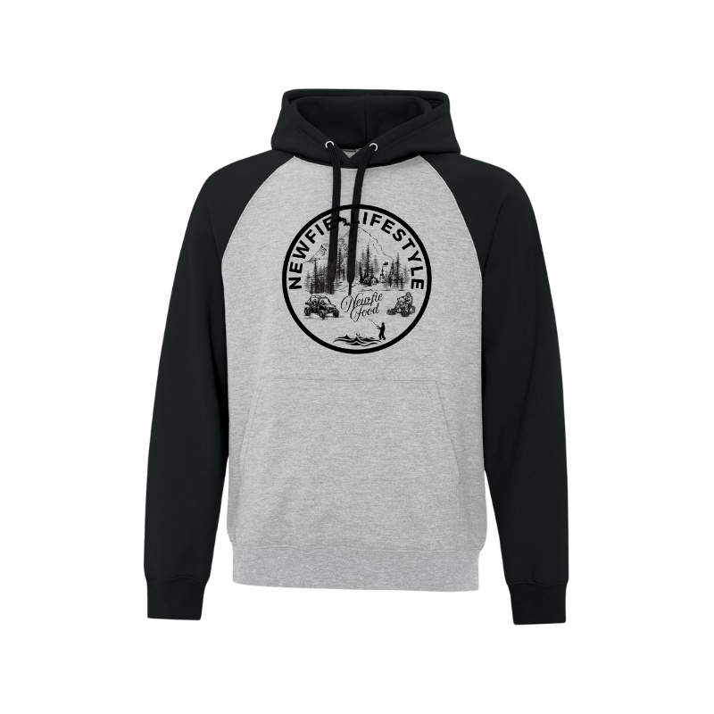 Newfie Lifestyle Two Tone Hoodie
