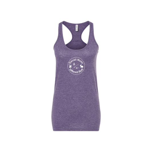 Darrell Wells Outdoors and Different Stuff Racerback Blend Tank