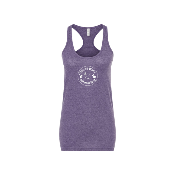 Darrell Wells Outdoors and Different Stuff Racerback Blend Tank