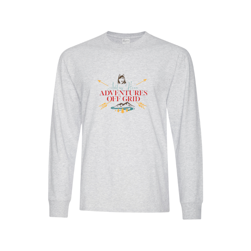 Ashley Hann - Adventures Off Grid Long Sleeve T-shirt