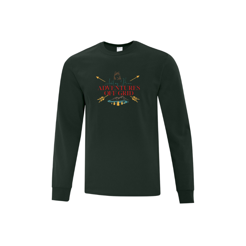 Ashley Hann - Adventures Off Grid Long Sleeve T-shirt