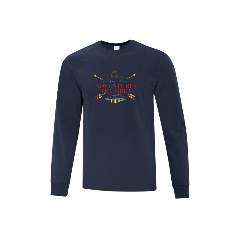 Ashley Hann - Adventures Off Grid Long Sleeve T-shirt